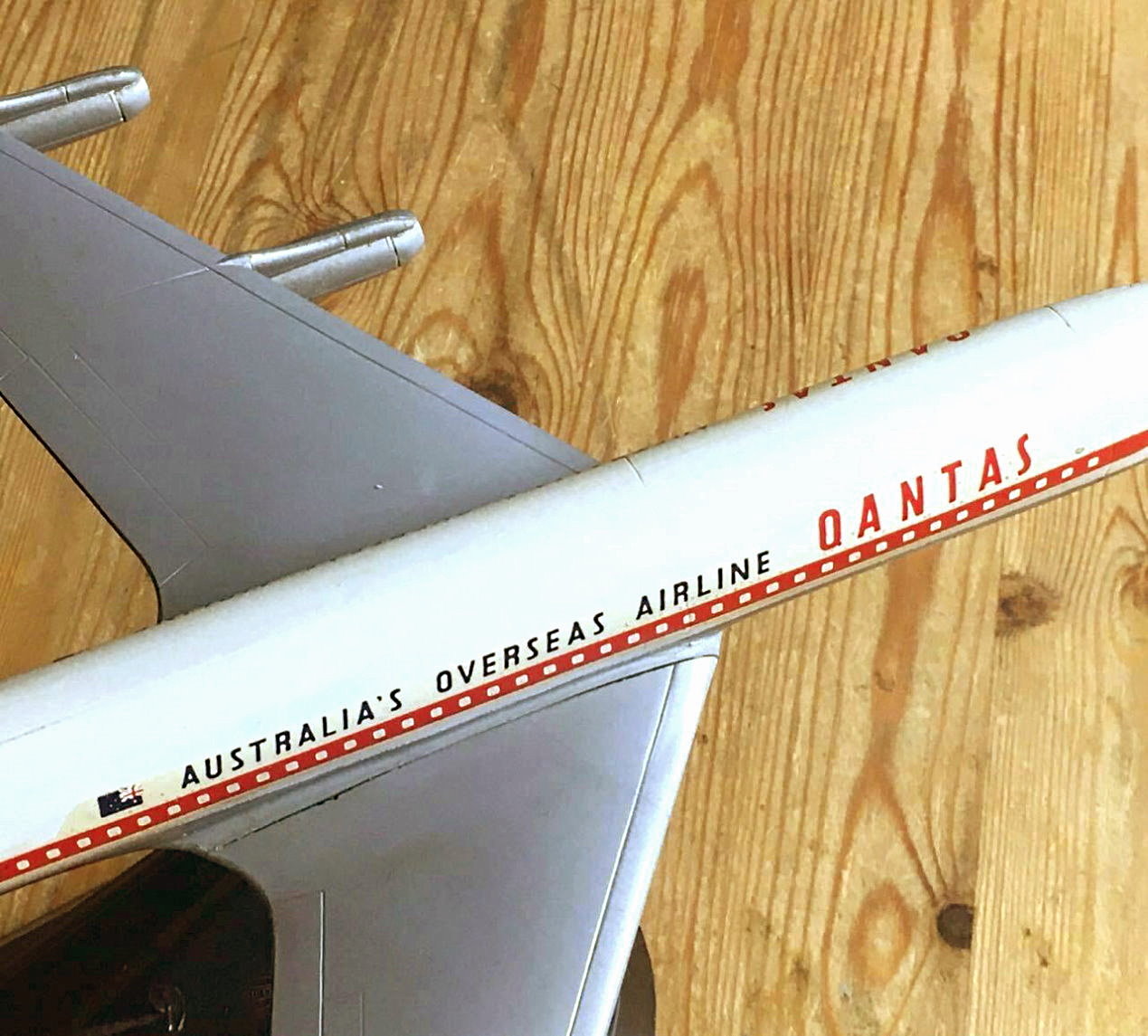 Модель FROG 349P Boeing 707 QANTAS Шона Ротмана, Великобритания